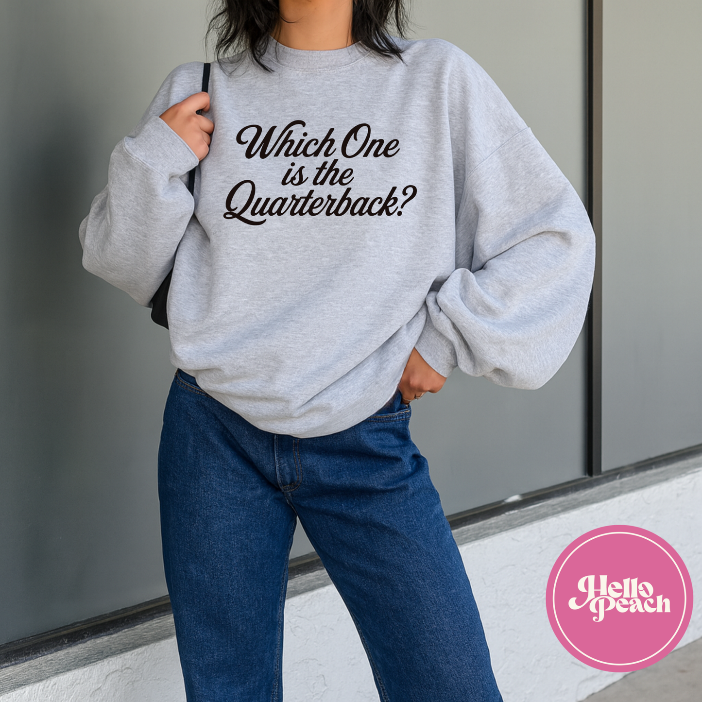 Which One’s the Quarterback? Crewneck