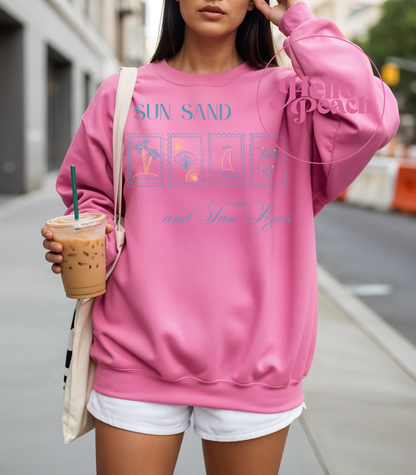 Sun Sand and Tan Lines Tee and Sweatshirt