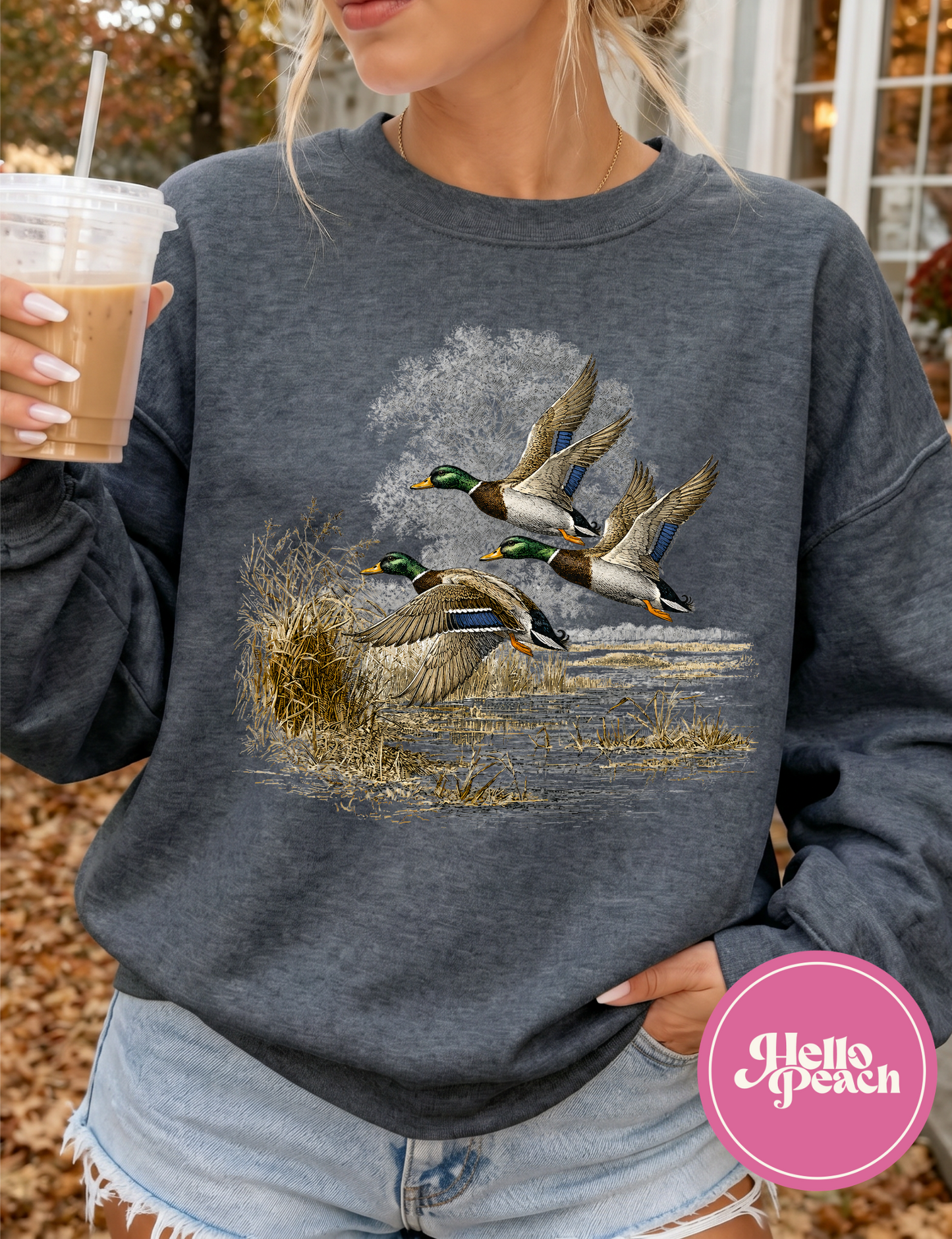 Duck Trio Crewneck