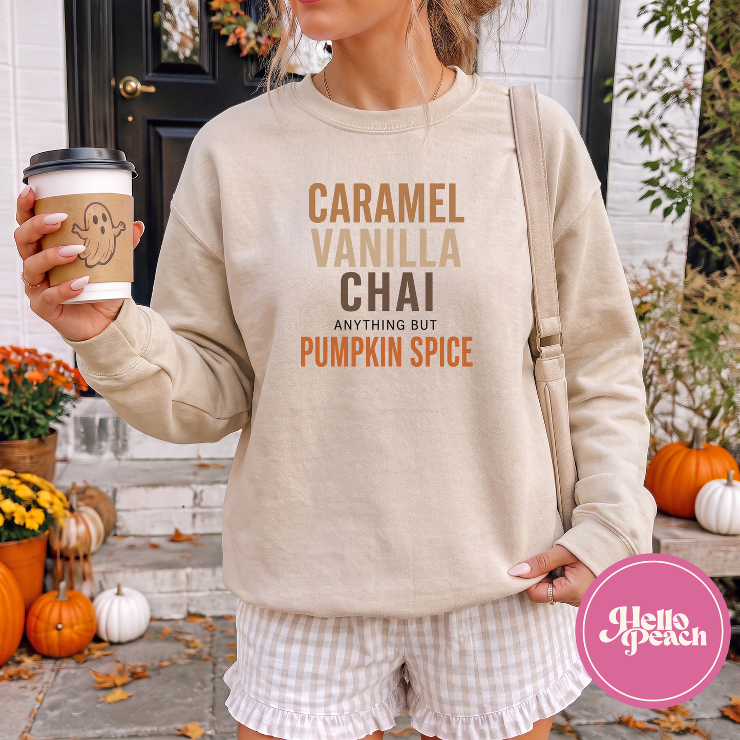 Anything But Pumpkin Spice Crewneck