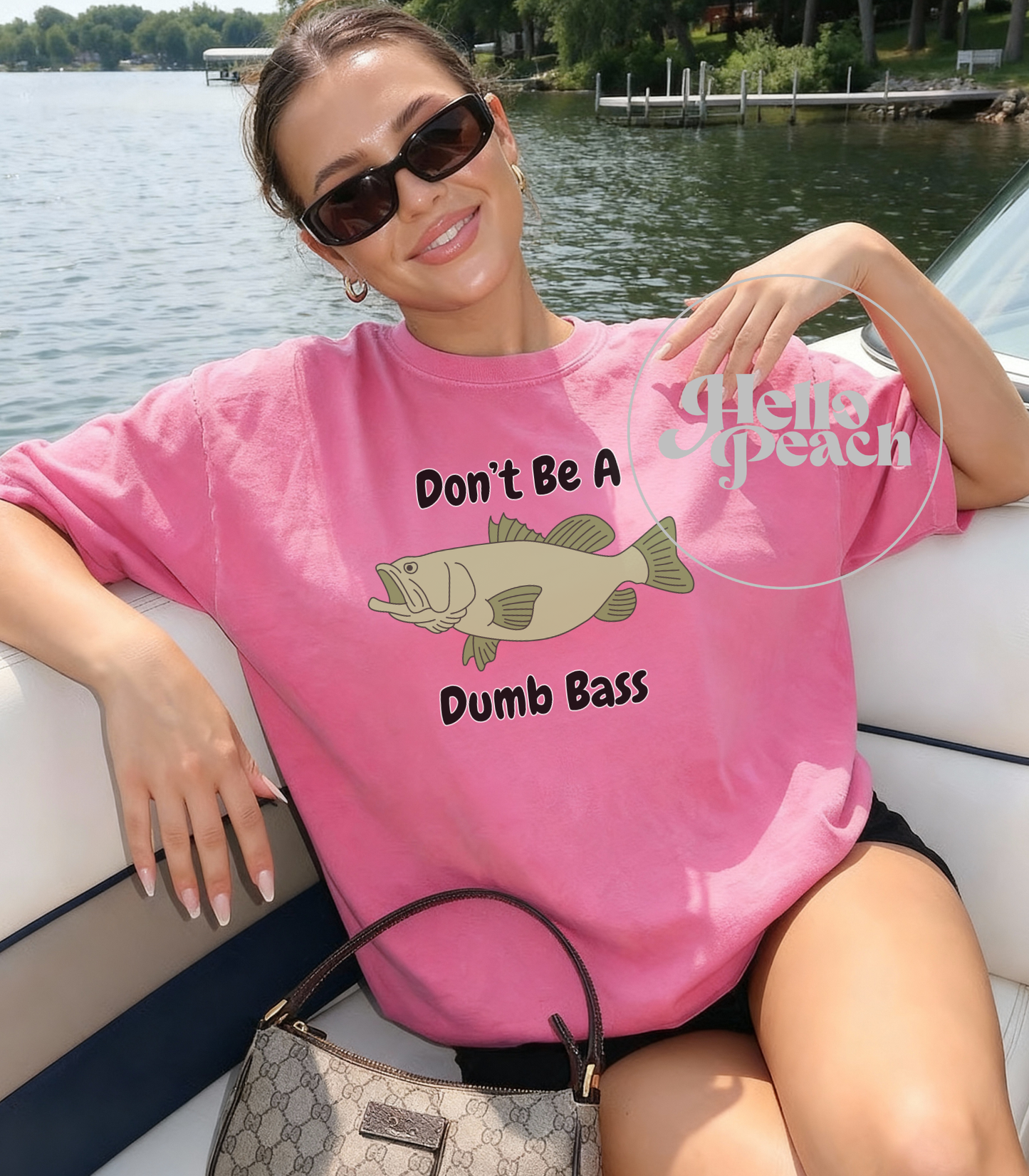 Don't Be A Dumb Bass Fish Tee