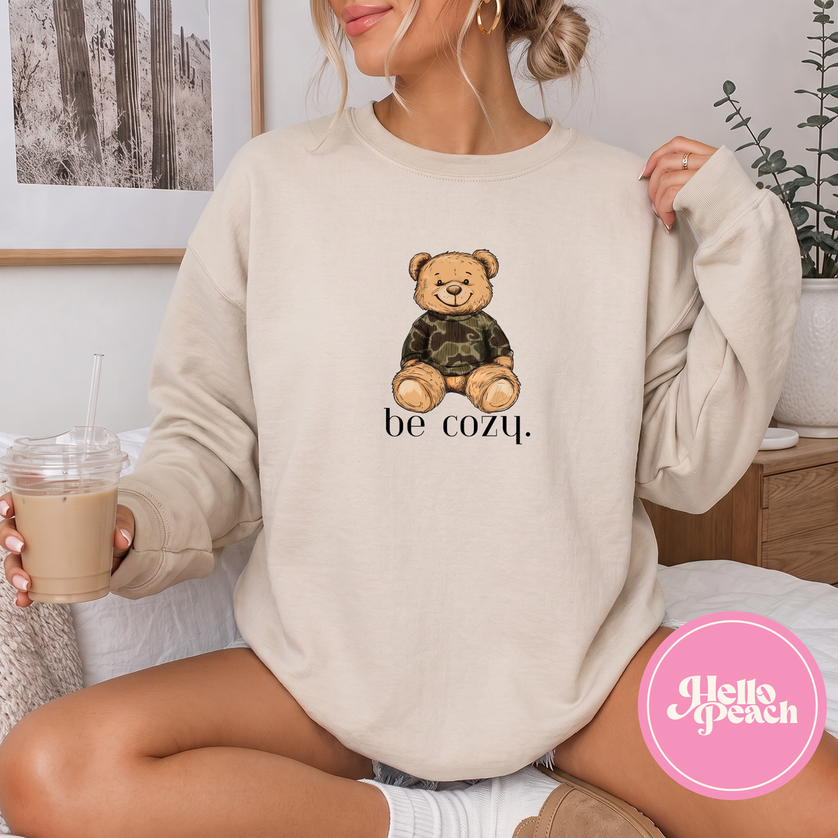 Be Cozy Bear Crewneck