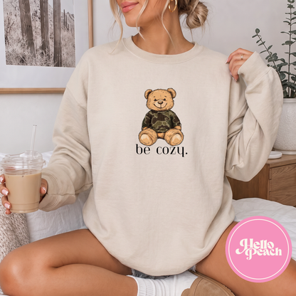 Be Cozy Bear Crewneck