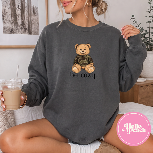 Be Cozy Bear Crewneck