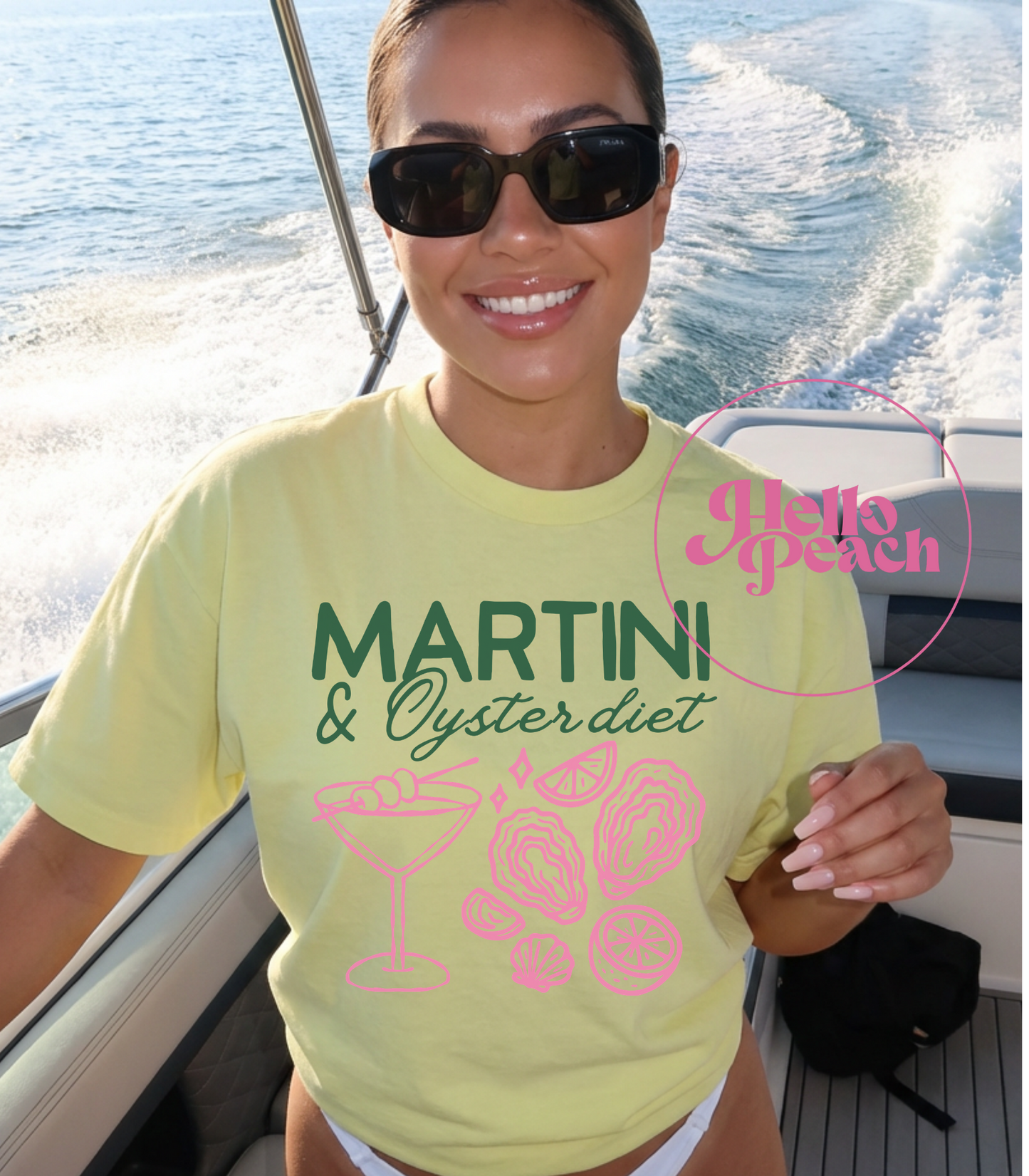 Martini & Oysters Tee