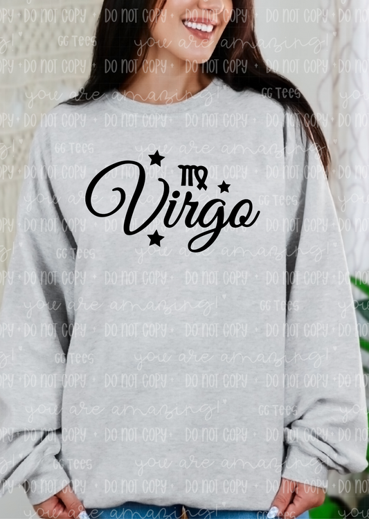 Virgo Zodiac Sign Tee