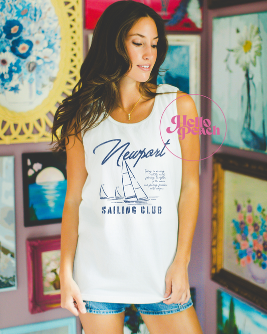 Sailing Club Tee or Tank