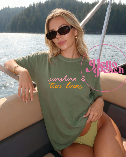 Sunshine & Tan Lines Tee