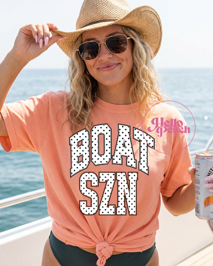 Boat SZN Tee or Tank