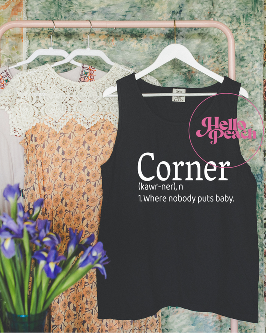 Corner Tee or Tank