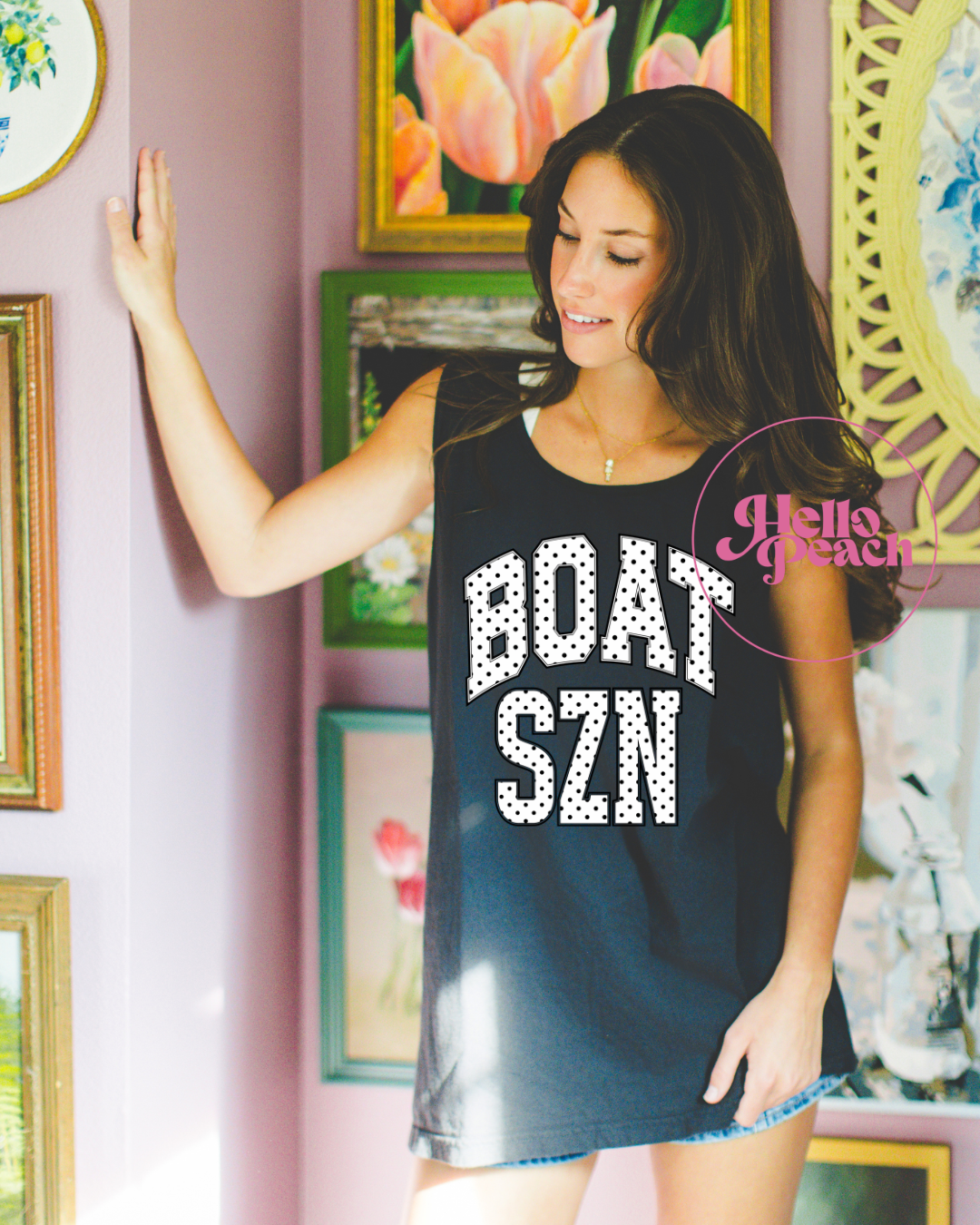 Boat SZN Tee or Tank