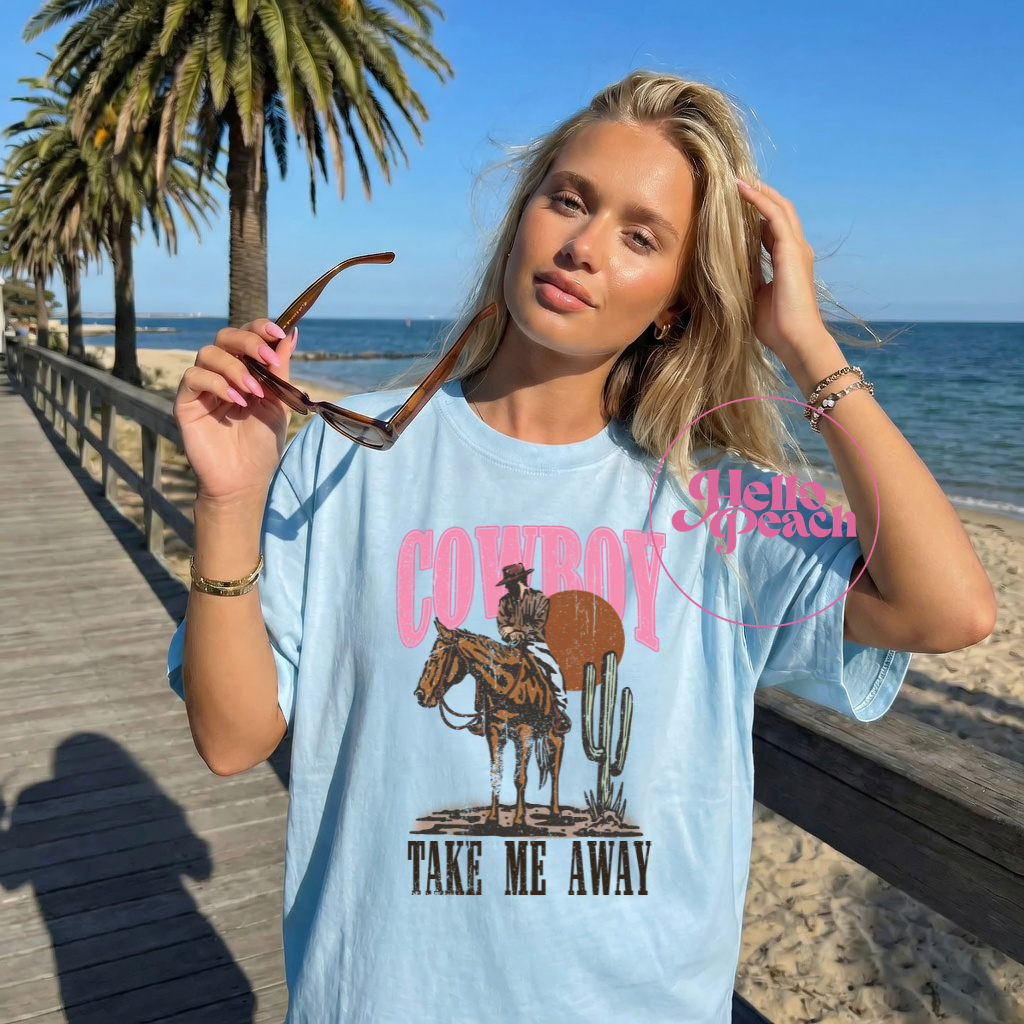 Cowboy Take Me Away Tee