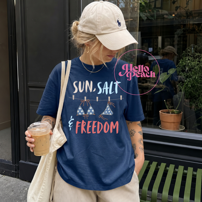 Sun Salt & Freedome Tee