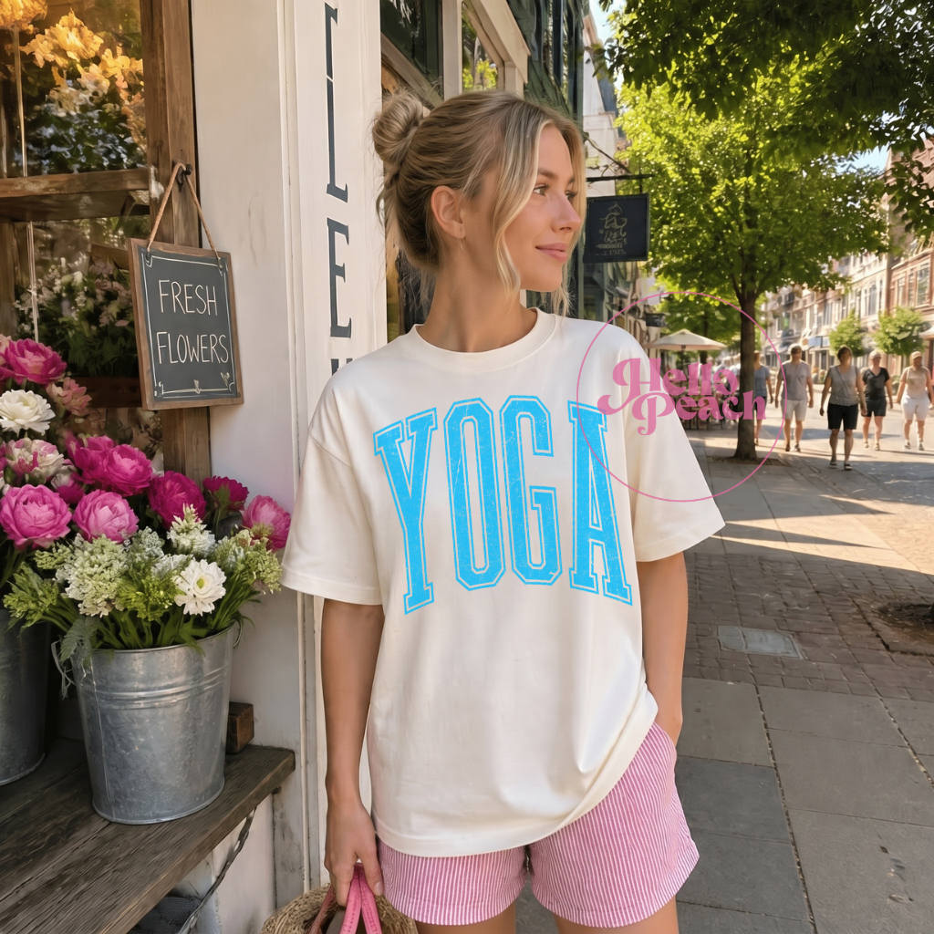Bright Yoga Tee