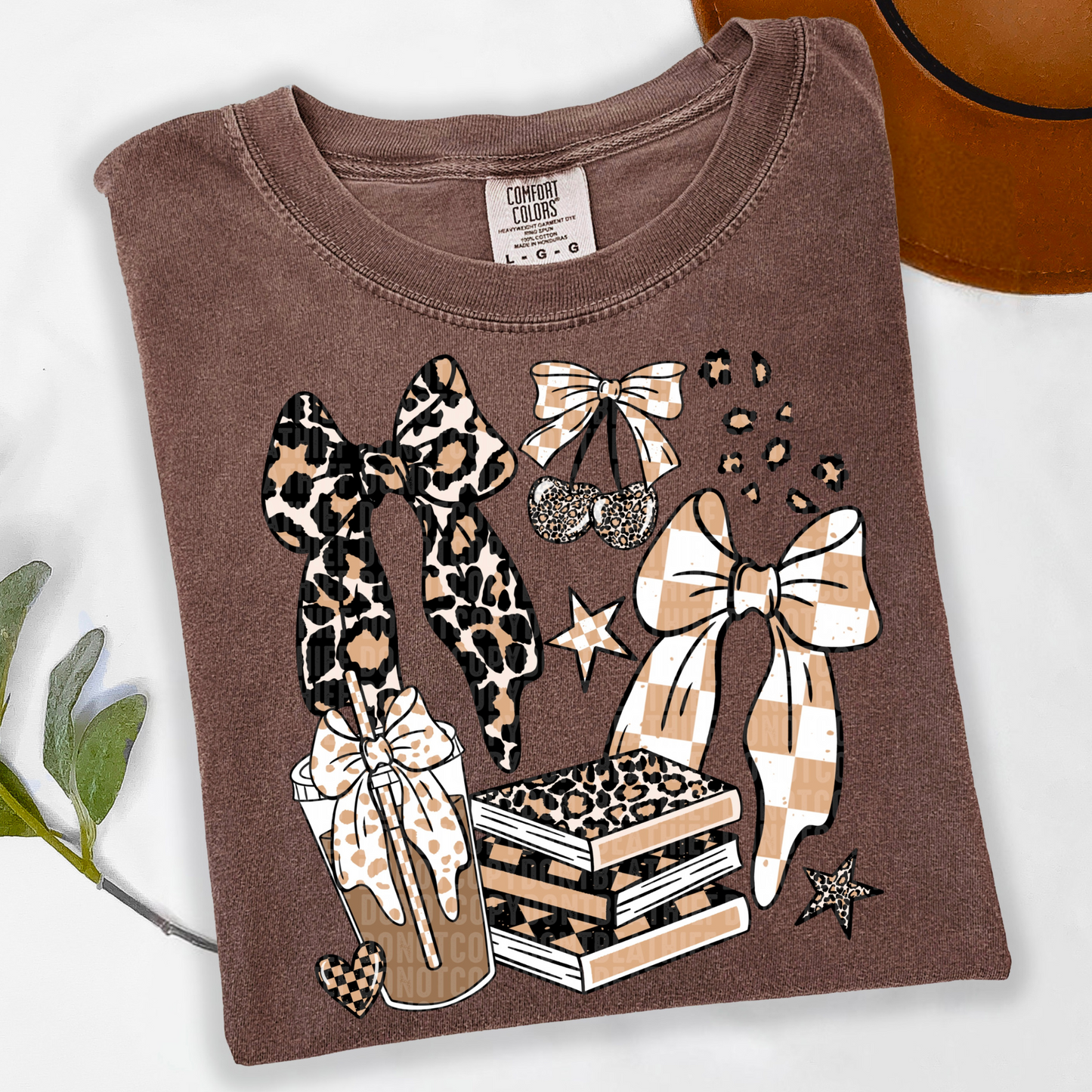 Coffee, Books Collage Tee