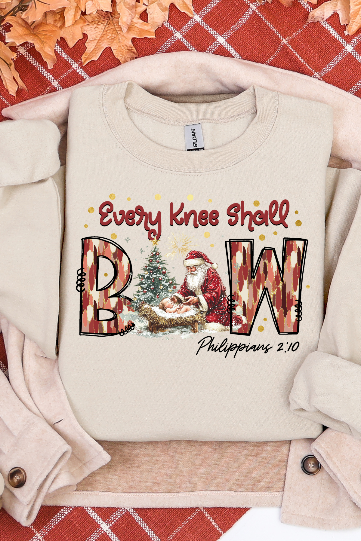 Every Knee Shall Bow Sweatshirt