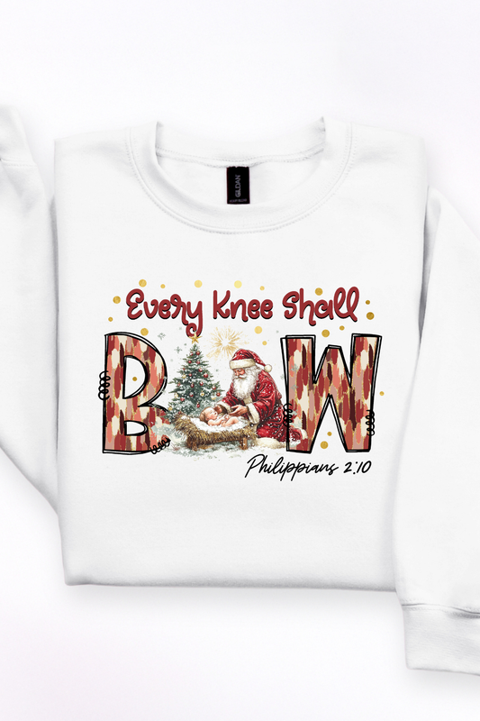 Every Knee Shall Bow Sweatshirt