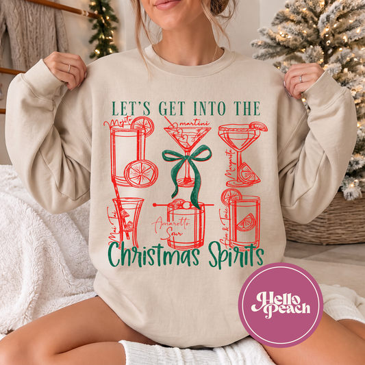 Christmas Spirits Crewneck