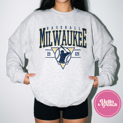 Milwaukee Baseball Crewneck