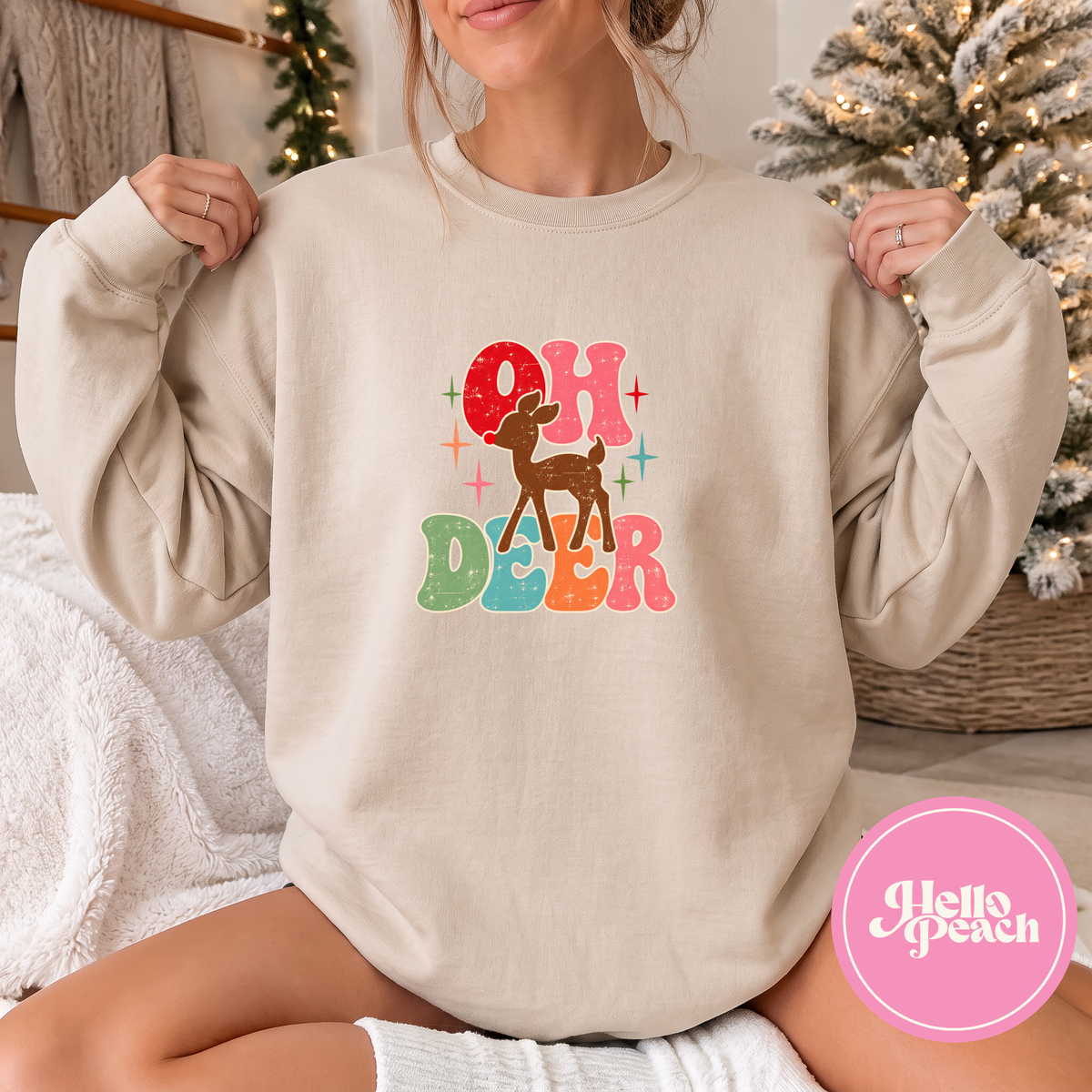 Oh Deer Rudolph Crewneck