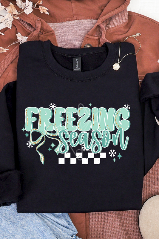 Freezing Season Mint Sweatshirt