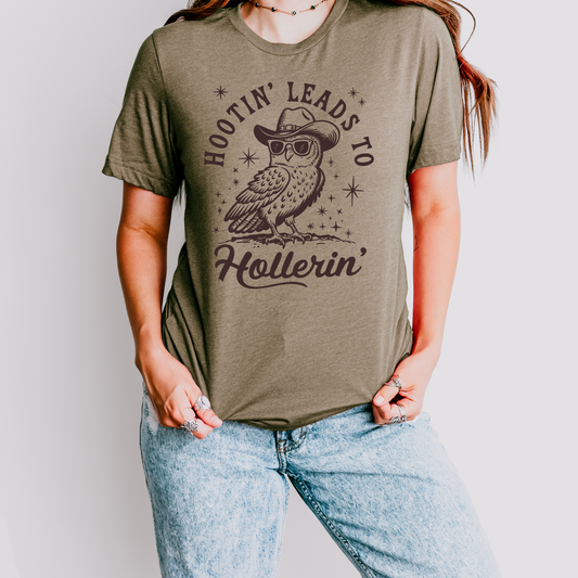 Hootin & Hollerin Tee