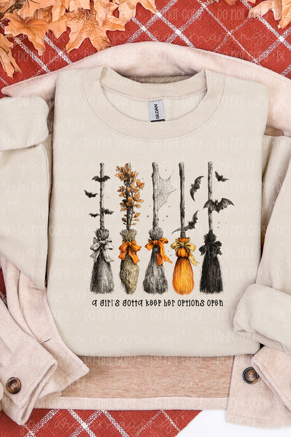 Options Open Sweatshirt