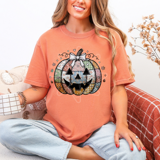 Pumpkin Patchwork Tee