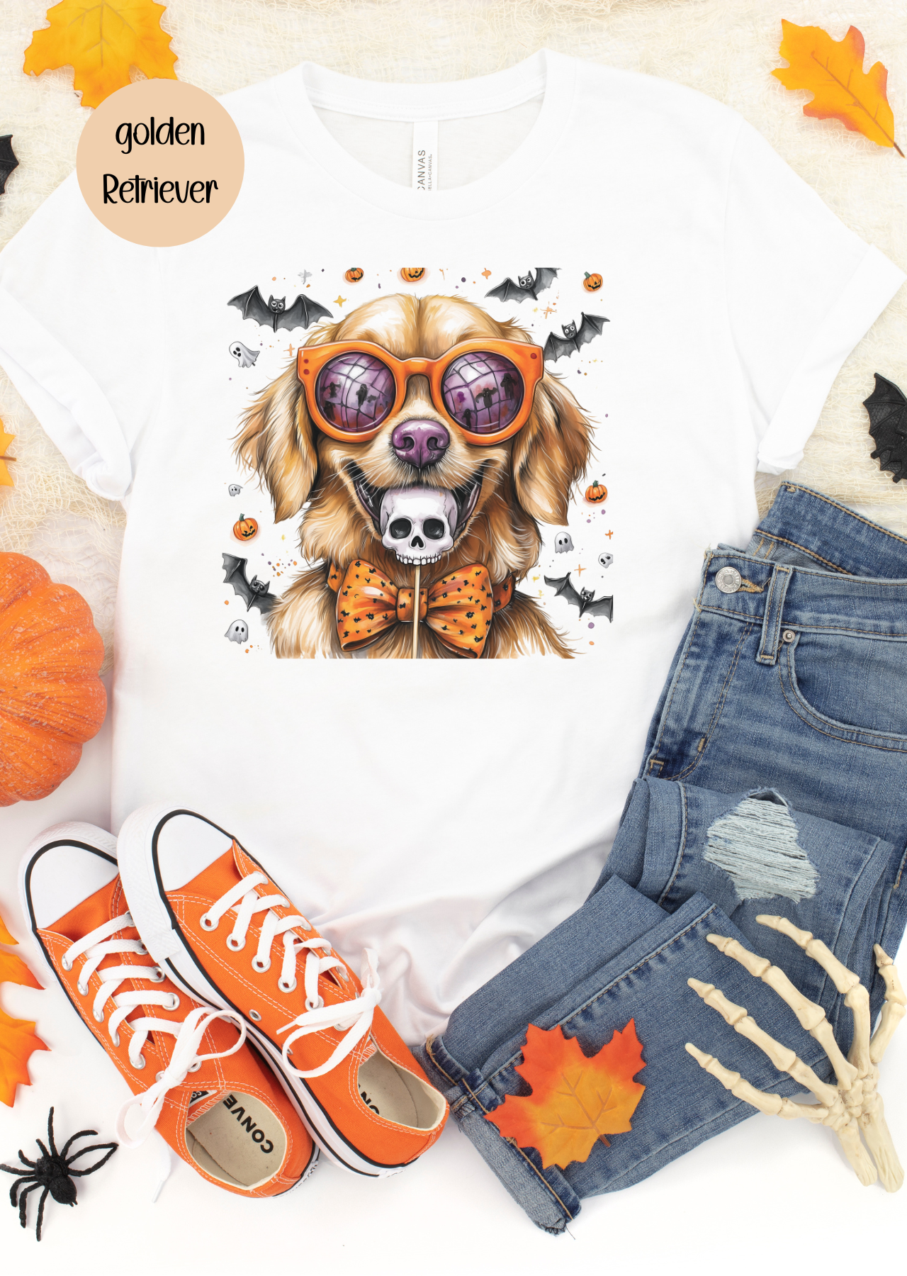 Halloween Pups -Golden Retriever