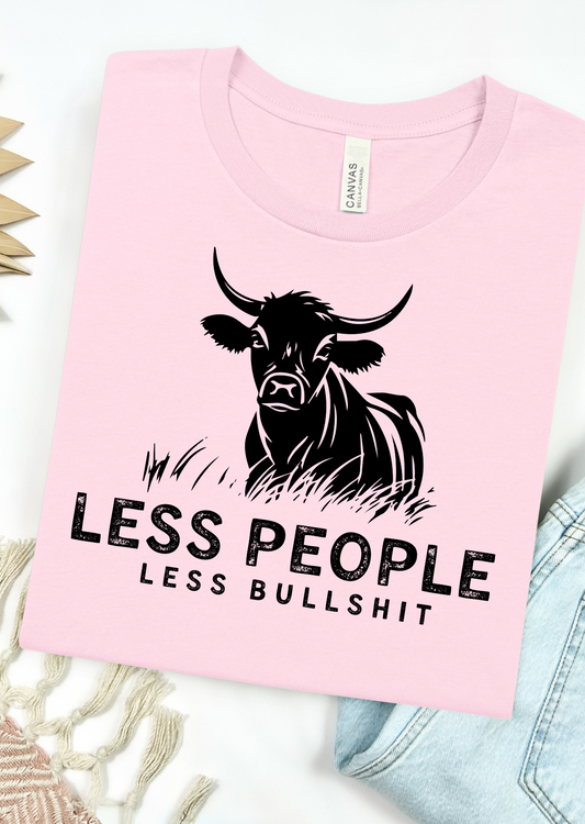 Less People Bella Canvas T-Shirt