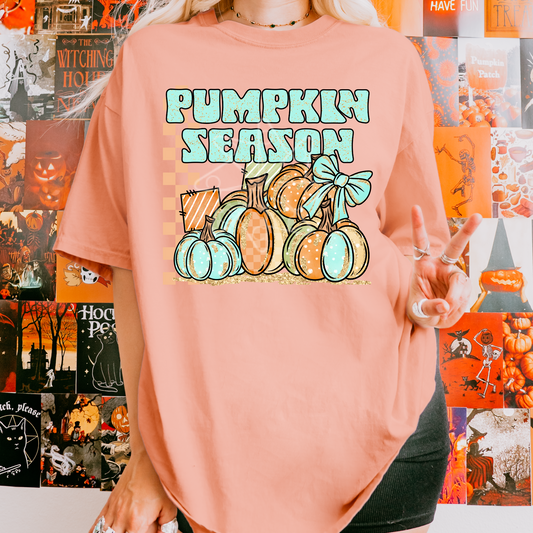 Pumpkin Season Pastel Tee