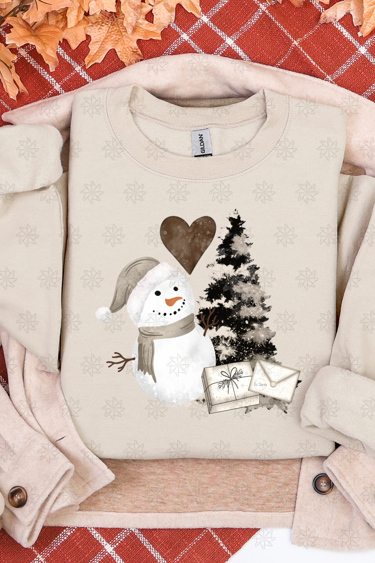 Winter Water Color Sweatshirt