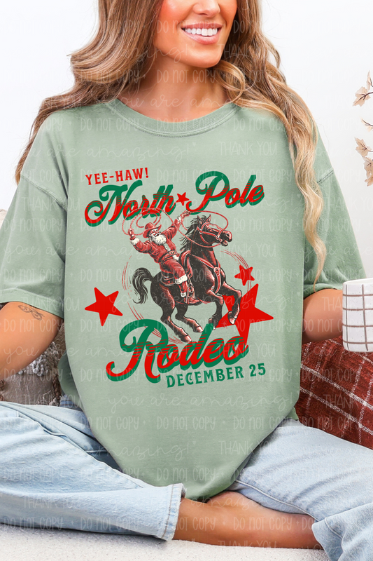 Yee-Haw North Pole Tee